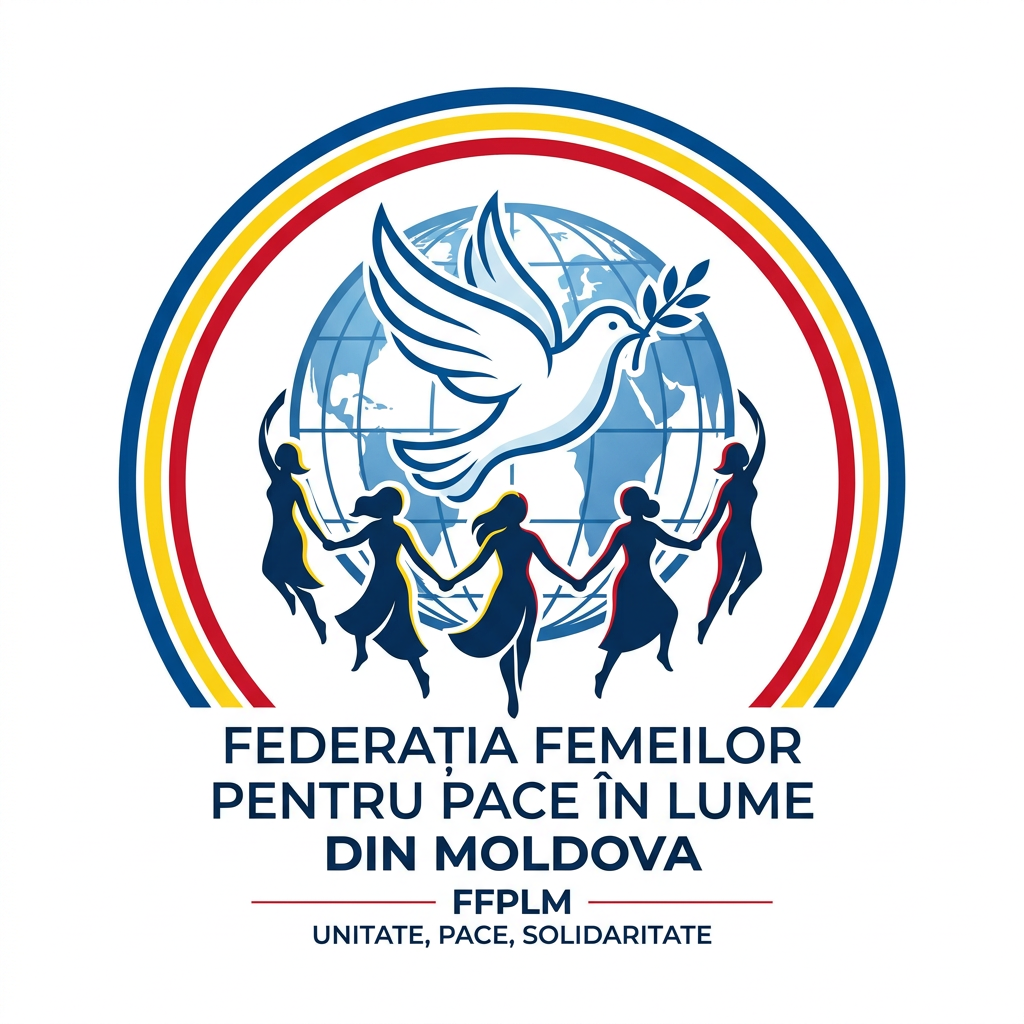 Federaţia Femeilor pentru Pace în Lume din Moldova — logo